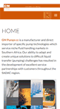 Mobile Screenshot of gmpumpsa.com
